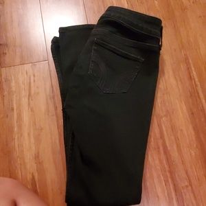 Black Hollister jeggings size 3 short